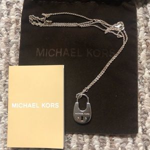Sterling Silver Michael Kors Statement Necklace